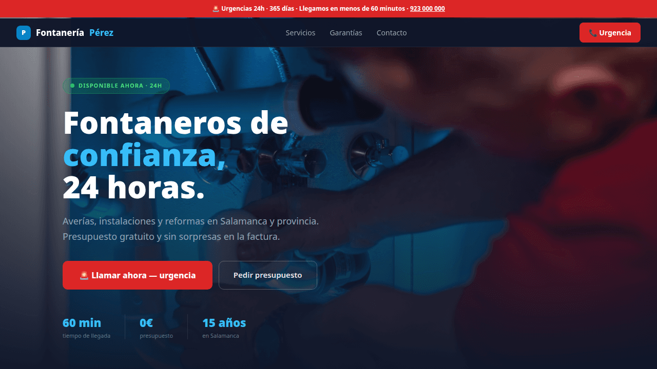 Fontanería Pérez
